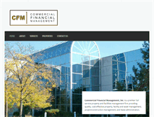 Tablet Screenshot of cfm-properties.com